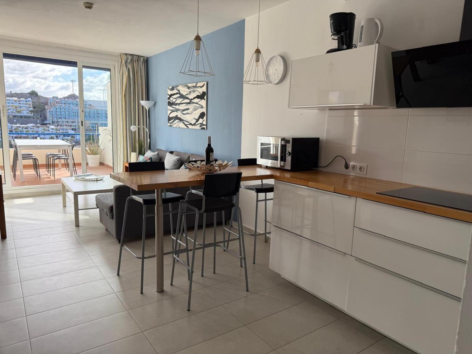 Blue Pearl - Pool - Terrace - Ocean View - Beach - Wifi - Wonderful Complex - Free Digital Travel Guide Mogan Exterior photo